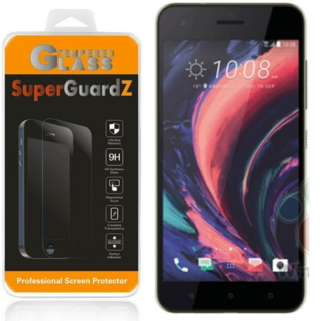 [2-Pack] For HTC Desire 10 Pro - SuperGuardZ Tempered Glass Screen Protector [Anti-Scratch, Anti-Bubble] + 4-in-1 LED Stylus Pen