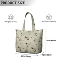thumbnail image 5 of Tropical Butterfly Themed Travel Duffel, Colorful Floral Print Weekender Bag for Butterfly Lovers and Aesthetic Enthusiasts, 5 of 5