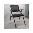 thumbnail image 5 of Sioweci 2Pcs Ergonomic Folding Office Chair with Mesh Back, Armrest & Wheels, 5 of 11