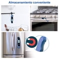 thumbnail image 2 of Term&oacute;metro Digital de Carne Cocina, Term&oacute;metro de Doble Sonda para Horno, 2 Segundos Lectura Instant&aacute;nea, Pantalla LCD, Term&oacute;metro Cocina con Alarma para Co, 2 of 7