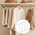 thumbnail image 2 of EcoNesxp inch Heavy Duty Metal Wall Rod Bracket Closet Rod Support Rack Clothes Organizer for Shelves Closet Rods White Piece Closet Rod Center Support, 2 of 5
