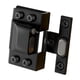 thumbnail image 5 of Bisagra hidráulica para puerta de gabinete de vidrio sin marco, versátil, silenciosa, de cierre suave Negro, 5 of 9