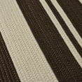 thumbnail image 2 of Colonial Mills 3' x 5' Brown and Beige All Purpose Striped Handcrafted Reversible Rectangular Area, 2 of 2