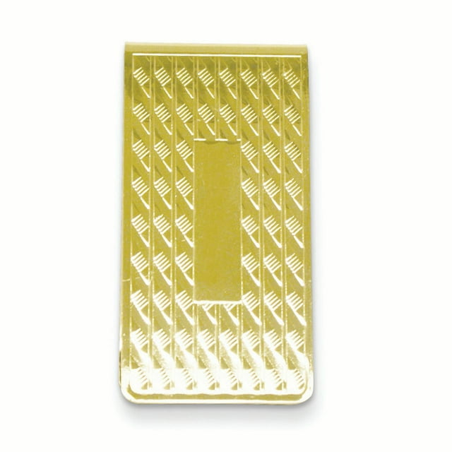 Gold Money Clip Engraving Area For Dad Mens For Him