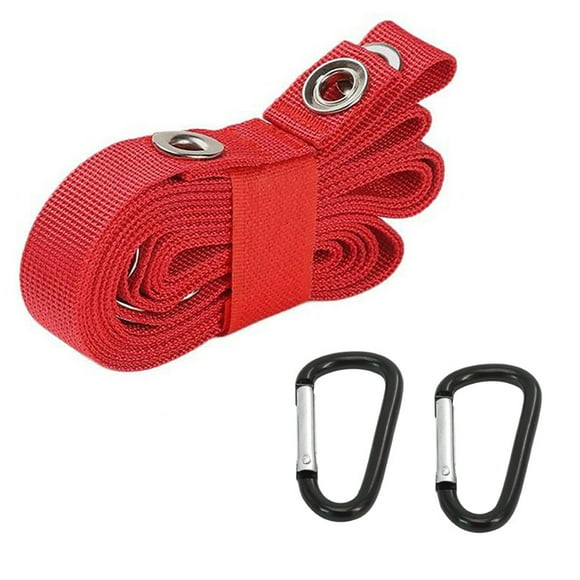 2024 Sale Outdoor Camping Lanyard Hanger Campsite Extension Strap Anti Slip Canopy Strap Clothesline for Camper Family RV Trailer Travel Tent Hanging Gear