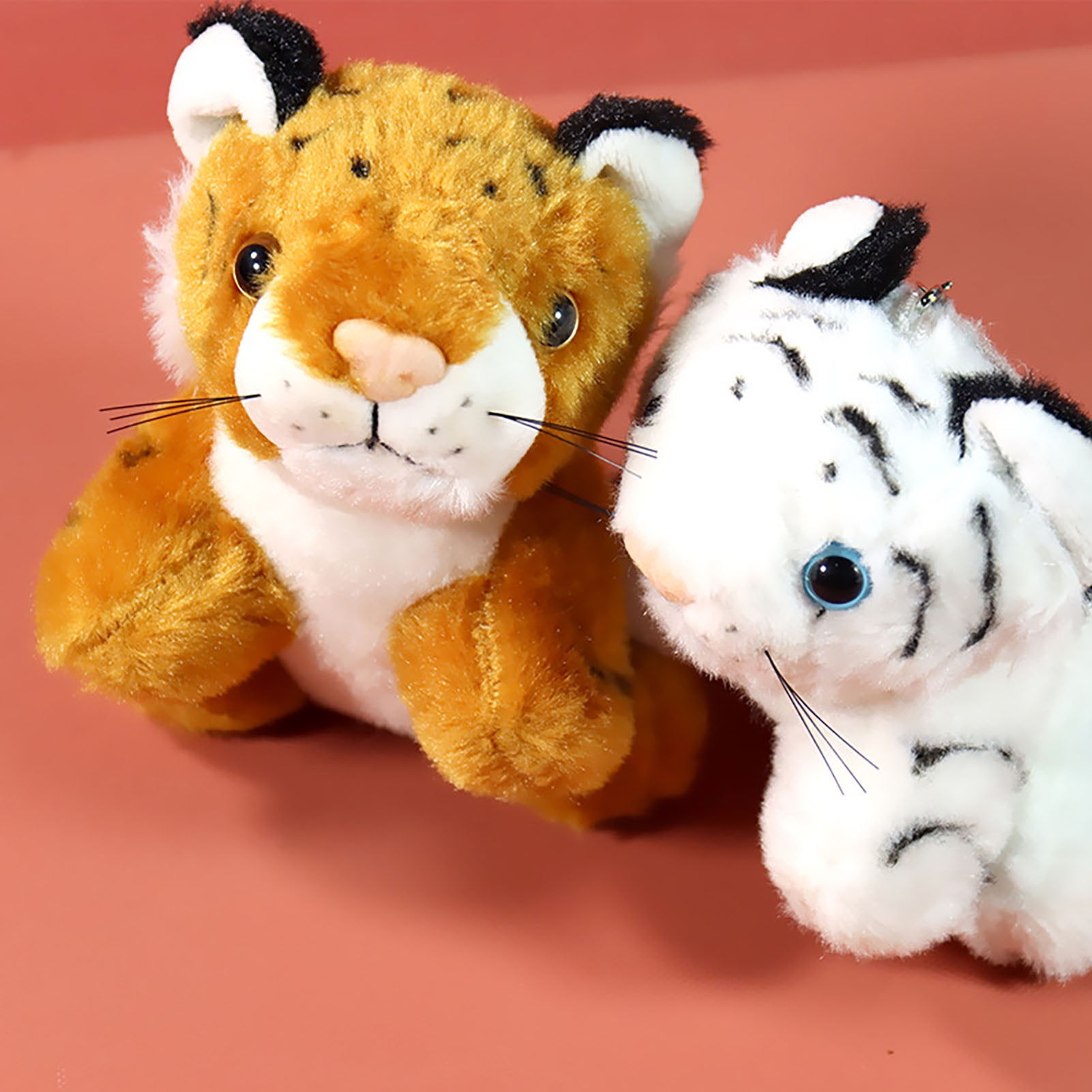 Dowman Soft Touch Tiger Soft Toy Keyring NEW Label Child Toy Present Gift 
