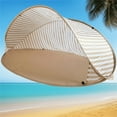thumbnail image 2 of UJMNHYGT Portable Beach Tent Sun Shelter, UV Resistant Lightweight Pop Up Tent for Camping Trips Fishing Backyard Beach Picnic Essentials, Easy Setup Waterproof Windproof for 2-4 Person, 2 of 6