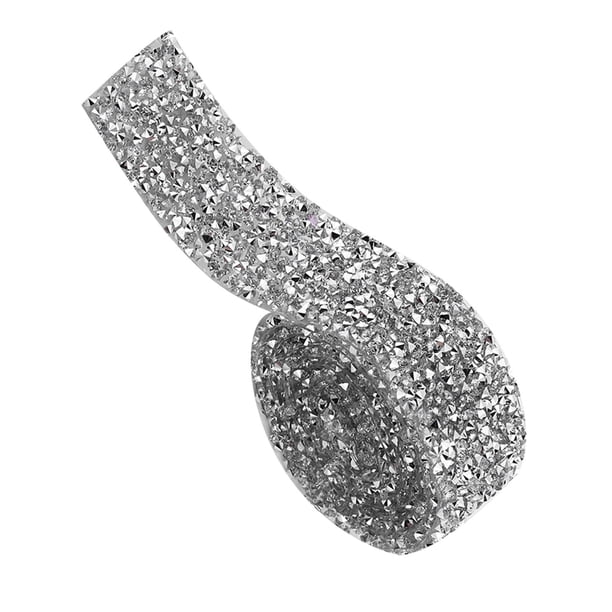 Cinta Autoadhesiva De Diamantes De Imitación De Cristal, 1 Yarda, Multifuncional, DIY, Decorativa, Piedras Preciosas, Manualidades, Cinta Adhesiva, Purpurina, Zapatos, Ropa