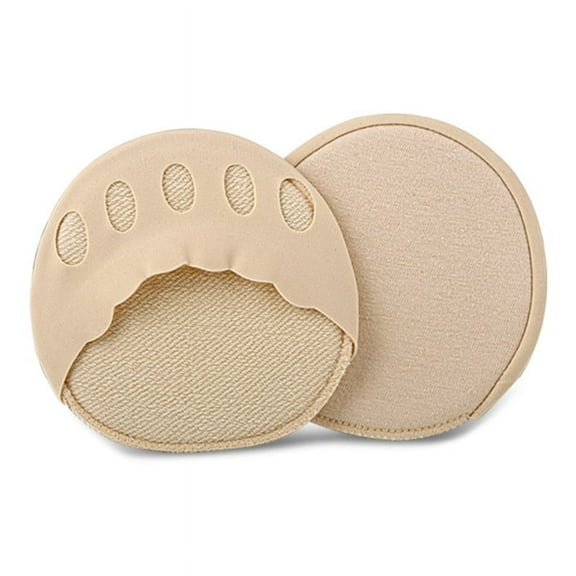 AOOOWER 1 Pair Women Forefoot Pad High Heel AbsorbsShock Socks No Show Invisible Toe Pad