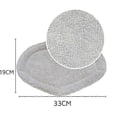 thumbnail image 5 of 8 Pack Washable Replacement Mops for POLTI Kit Vaporetto Smart 40 Smart 35 Brush, 5 of 5