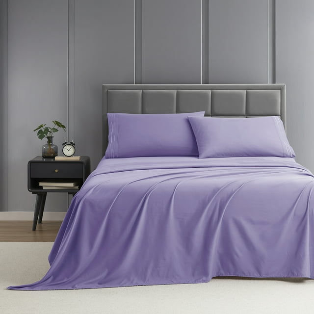 Nestl Twin XL Sheet Set, 1800 Series Microfiber Deep Pocket 4 Piece Bed Sheet Set