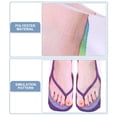 thumbnail image 5 of Houderco 4 Pares Calcetines Tobilleros Suaves De Poliéster Para Uso Diario Y Estilo Casual, 5 of 5