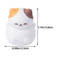 thumbnail image 2 of Raindrops 8pcs Miniature Cat Models Cute Resin Cat Figurines Micro Landscape Animal Decor Cat Ornaments for Creative DIY Craft Fairy Garden, 2 of 8
