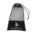 thumbnail image 1 of Bolsa de malla para zapatillas de punta, con cordón ajustable, organizador ligero de accesorios, bolsa de transporte para zapatillas de ballet, ideal Negro, 1 of 8