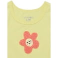 thumbnail image 3 of Garanimals Baby Girl Short Sleeve Scallop Neck Embroidered T-Shirt, Sizes 0-24 Months, 3 of 3