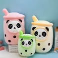 thumbnail image 4 of Simulation fruit milk tea cup pillow plush toy large bubble tea Doll Doll Gift   DMH, 4 of 7