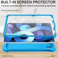 thumbnail image 7 of iPad Air 5th/4th Generation Case for Kids (10.9", 2022/2020), iPad Pro 11 Inch Case 2021/2020/2018 w/Screen Protector & Pencil Holder, Shockproof Handle Stand Cover, 7 of 7