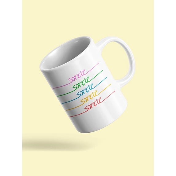 Smile! Stripes Mug Unisex's -Image by Shutterstock