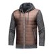thumbnail image 3 of Ceisia Men's Thickened Hooded Sweater Jacket Zip Up Pockets Gift Long Sleeve Casual Outerwear, 3 of 5