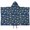 Cartoon Construction Vehicles-1, variant on Cartoon Construction Vehicles Houses Hooded Bath Towel,50"x30" for Ages 3 To 12 Kids, Quick Dry Lightweight Soft Microfiber Hood Beach Towel Cover Up for Kids