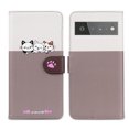 thumbnail image 6 of Cute Cartoon Wallet Phone Case for Google Pixel 6 Pro with Card Holder Soft PU Leather Kickstand Cover for Men and Women Magnetic Shockproof Protective with Lanyard for Google Pixel 6 Pro, Gray, 6 of 9