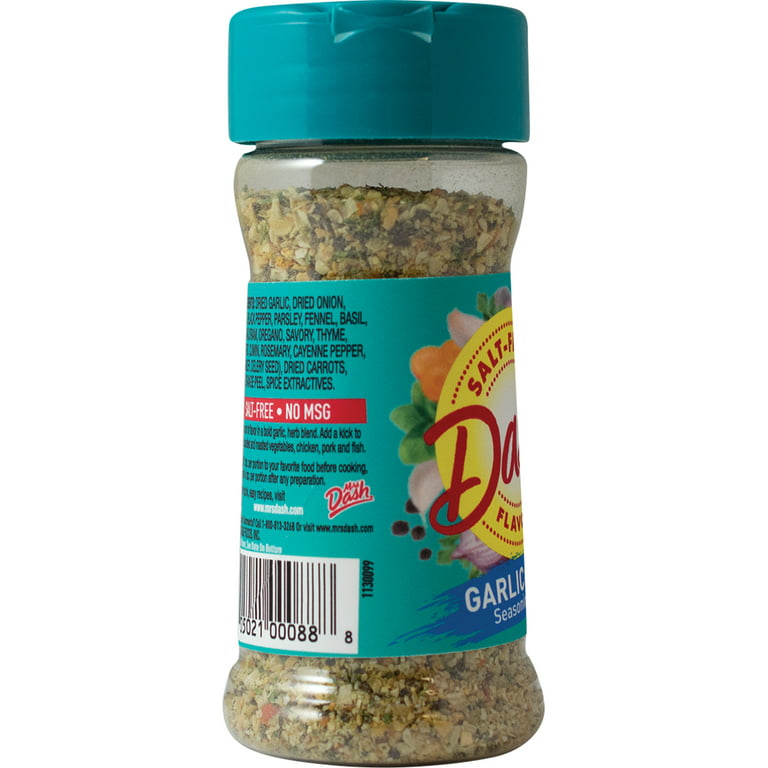 Dash Salt-Free Garlic & Herb Seasoning Blend - Kosher, 2.5 oz - Fry's Food  Stores