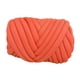 thumbnail image 5 of Hilo grueso, hilo jumbo, lavable, suave, 500 g, para crochet, trenzado, nudo voluminoso Naranja, 5 of 9