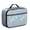 Bichon Frise and, variant on Boston Terrier and Floral Orange Insulated Lunch Bag Teens,Bento School Lunch Bag for Teens for Work,Picnic or Travel 10.6x7.7x4.3 Inches,12 Can Capacity