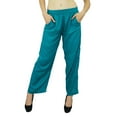 thumbnail image 3 of Bimba Women Long Pajama With Pockets Modal Cotton Night Pyjama Sleepwear, 3 of 5