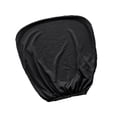 thumbnail image 4 of deevoka 2xComputer Chair Back Slipcovers Washable Desk Chair Back Cover for Study Room Black, 4 of 9