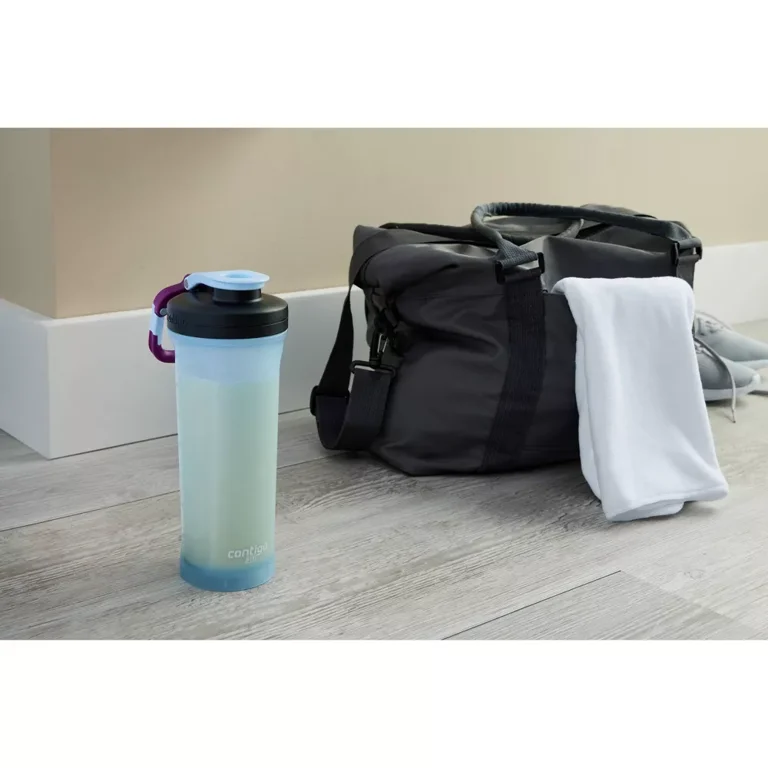 Contigo Shake & Go Fit Stainless Steel Shaker Bottle, Flash, 24 oz (2- -  Ourland Outdoor
