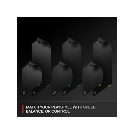 SteelSeries - QcK Performance Gaming Mouse Pad XL - Balance - Black