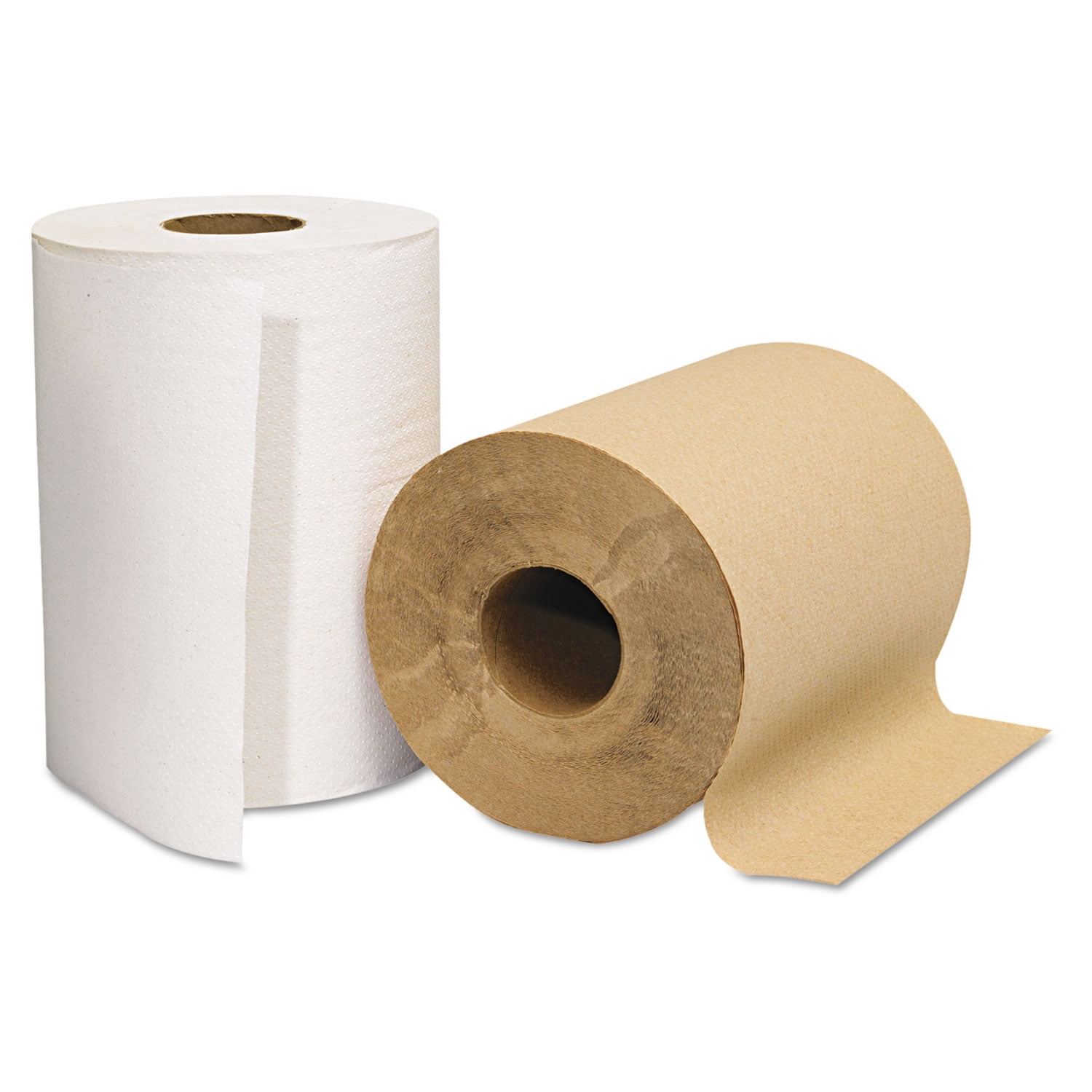 GEN Hardwound Towels, Brown, 1-Ply, Brown, 800ft, 6 Rolls/Carton -GEN1825