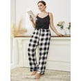 thumbnail image 5 of Ebukurty Black Pajama Sets for Women 2 Piece Plus Size Sleepwear, 5 of 10