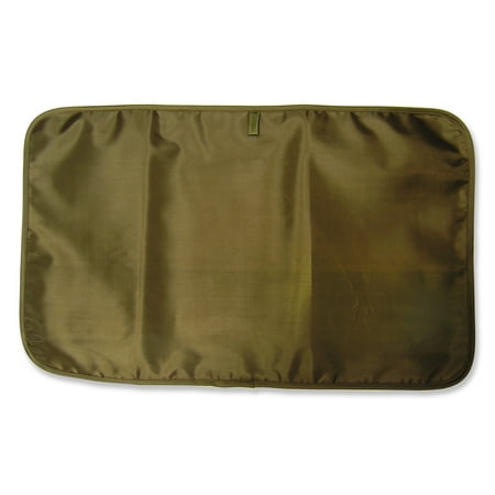 Trend Lab Brown Bubbles - Trend Lab Brown Nylon Changing Pad For A Diaper Bag