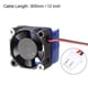thumbnail image 3 of Ventilador de enfriamiento V6 DC 12V para extrusores de impresoras 3D, 3 of 3