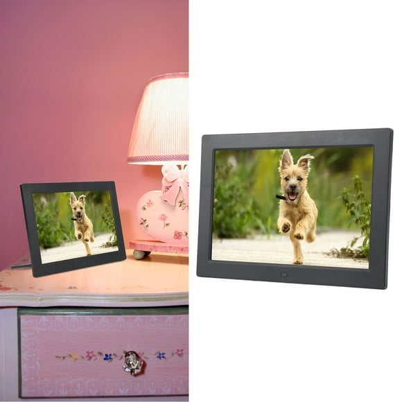 Digital Photo Frame, Smart Photo Frame Background Music Playing Mainstream Video Decoding Powerful Storage For Home US Plug