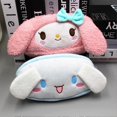 thumbnail image 4 of Anime Game Figure Plush Pencil Case Cute Plush Makeup Pouch Pencil Bag Anime Stationery Pouch Gift for Girls Women, 4 of 4