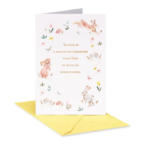American Greetings Religious Easter Card (Butterfly's Wings)