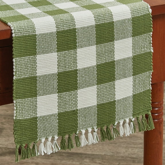 Park Designs Sage Buffalo Check Table Runner 13" x 54''