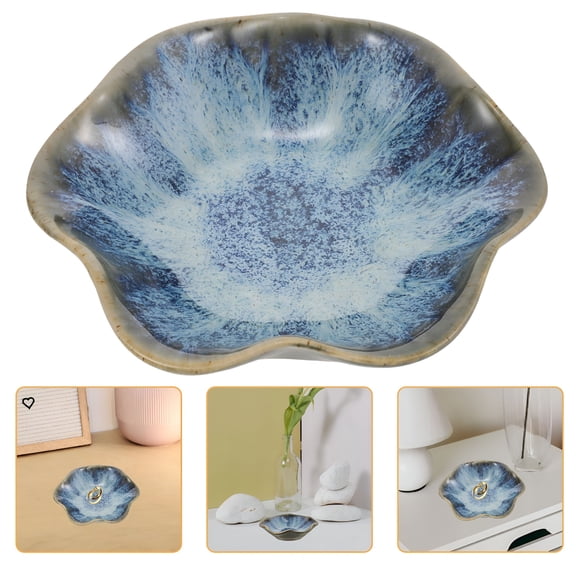 ACDANC 2026 New Ceramic Trinket Tray Elegant Jewelry Tray for Organizing Rings Earrings Necklaces Ceramic Serving Tray Jewelry Tray Ring Trinket Dish Jewelry Plate