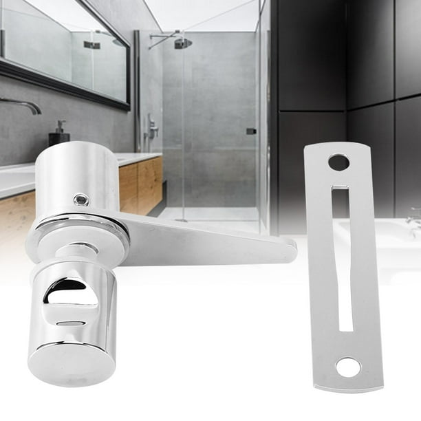 Mgaxyff Office Glass Door Lock Bathroom Shower Room Latch For Home Doors Use Household Supplies Sliding Com Mgaxyff Office Glass Door Lock Bathroom, Sliding Shower Door Lock