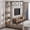 Grey, variant on Fnova 70.9" Wall Room Divider with Shelves, Farmhouse Wall Divider with Sturdy Base, Easy to Assemble, Suitable for Home and Office Decoration, Brown