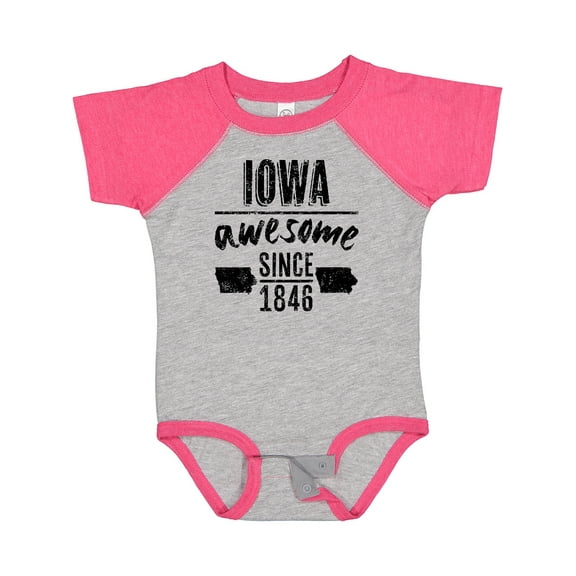Inktastic Iowa Awesome Since 1846 Boys or Girls Baby Bodysuit