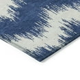 thumbnail image 4 of Addison Rugs Chantille Indoor/Outdoor Transitional Chevron Navy Washable Rectangle Rug, 5' x 7'6", 4 of 6