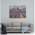 thumbnail image 4 of Lavenders Field in the Country Side Under A Sunny Sky, Premium Gallery Wrapped Canvas Wall Art Decor 12x18 Inch, 4 of 4