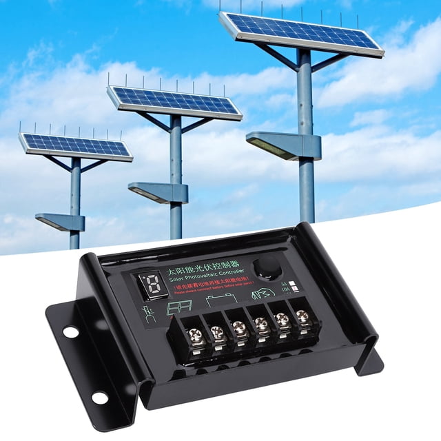 Regulador de panel solar Bling Bling Controlador de generación de energía Impermeable 10A 9,6V 11,1V 12,8V 14,8V 22,2V