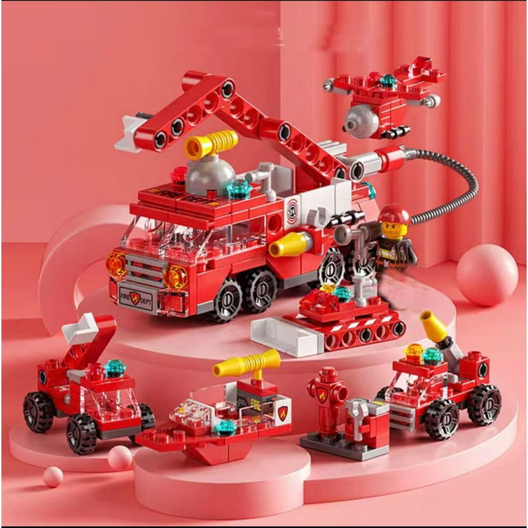 Lego city fire station best sale big w