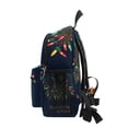 thumbnail image 4 of FORMRS School Backpack with Front Zippered Pocket 12" Student Travel Daypack, Blue Christmas Light, 4 of 6