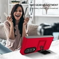 thumbnail image 3 of Phone Case for Samsung Galaxy Z Fold 3 5G 2021 with Slide Camera Cover Kickstand Stand Slim Protective Mobile Hard Hybrid Back Cell Accessories ZFold3 Z3 Fold3 3Z ZFold35G Women Men Red, 3 of 10
